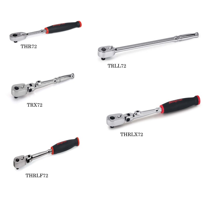 Snapon-1/4" Drive Tools-Dual 80® Quick Release Ratchets 